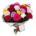 Разноцветные розы Разноцветные розы